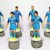 Subbuteo Andrew Table Soccer Panionios 2007-08 away kit only 12 players no bases no box
